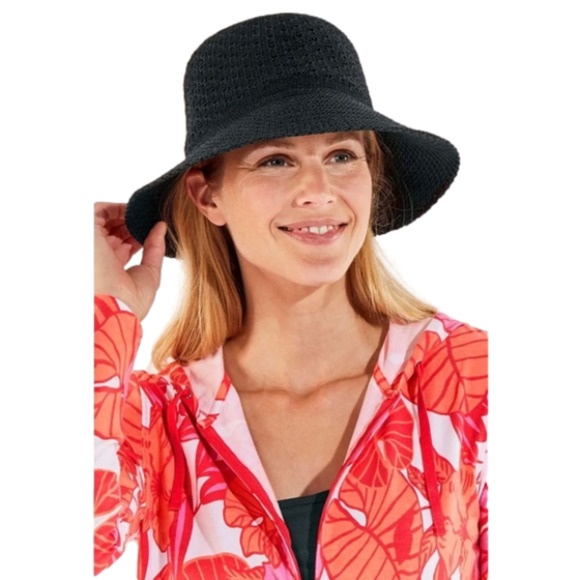 Coolibar Accessories Coolibar Womens Marina Sun Hat Spf 5 Packable